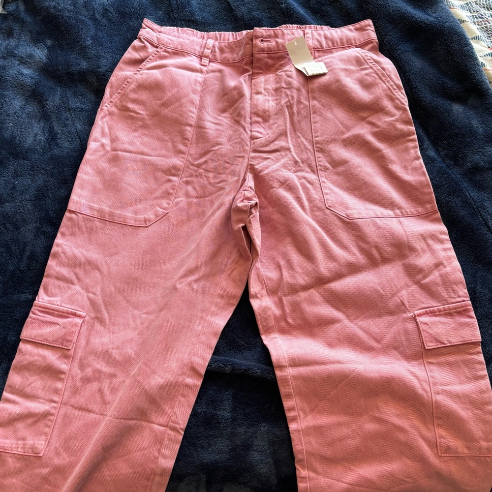 YFB pink cargo pants